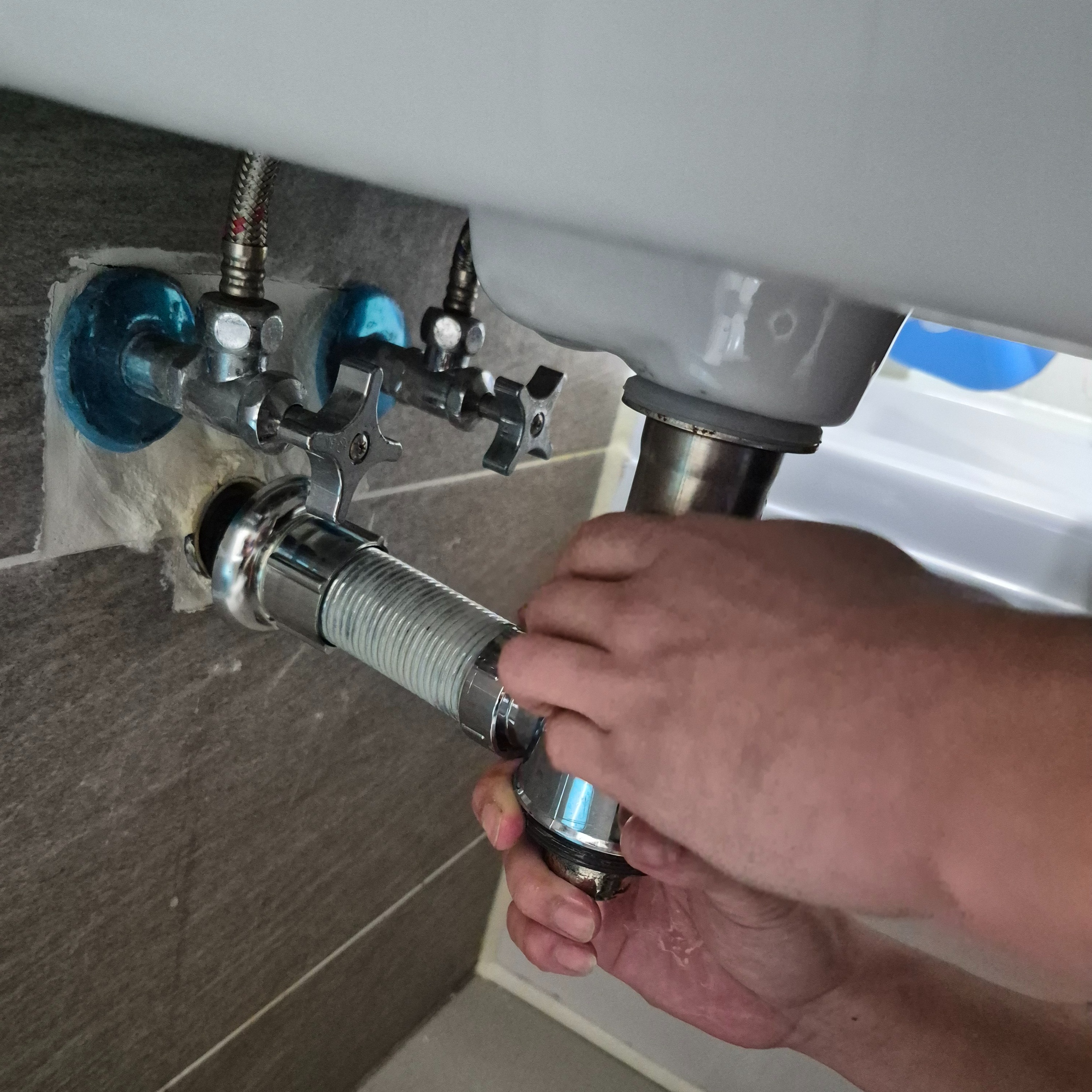 세면대 수리(배수,악취,역류)